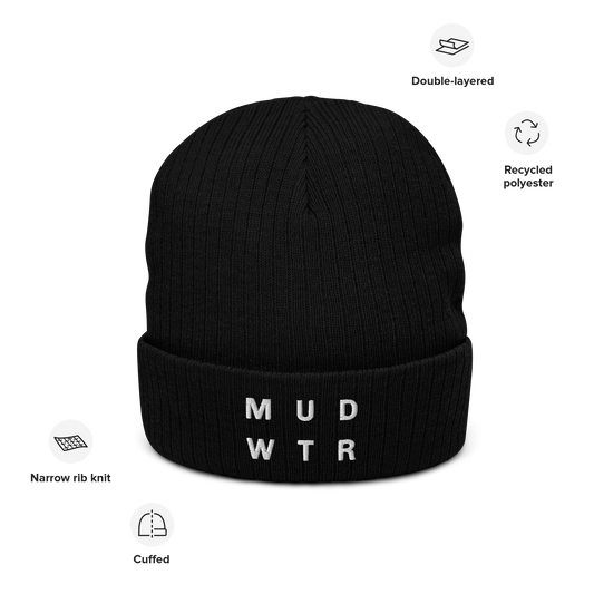 mud-wtr-beanie-c3 ribbed-knit-beanie-black-front-6478f6ebb8db4.png