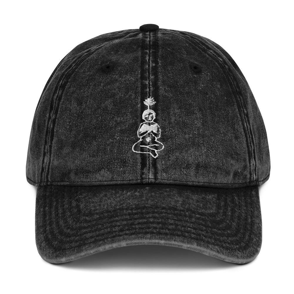 unlearn-relearn-vintage-cotton-cap-z7 vintage-cap-black-front-647546e2e4417.jpg