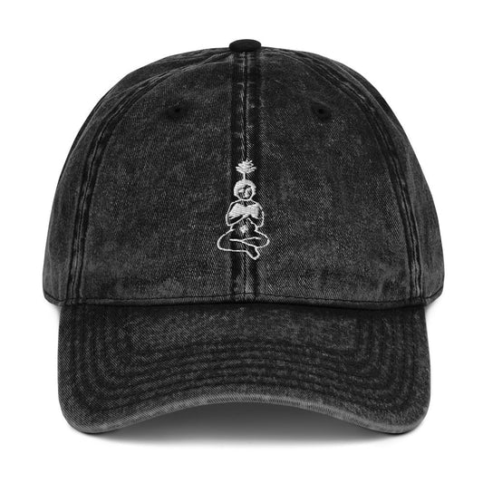 unlearn-relearn-vintage-cotton-cap-z7 vintage-cap-black-front-647546e2e4417.jpg
